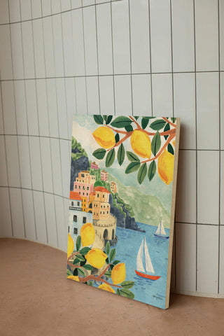 Mediterranean View Crop II Print