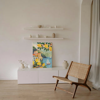 Mediterranean View Crop II Print