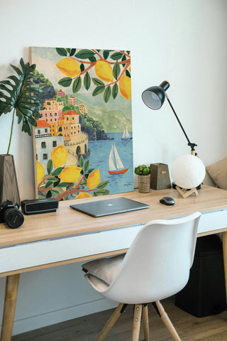 Mediterranean View Crop II Print