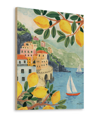 Mediterranean View Crop II Print
