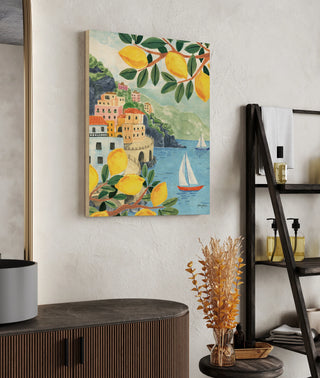 Mediterranean View Crop II Print