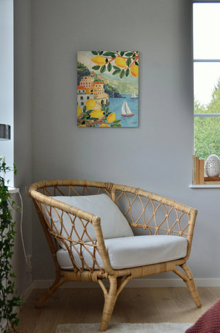 Mediterranean View Crop II Print