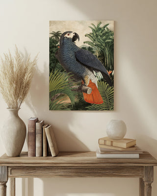 Jungle Parrot I Print