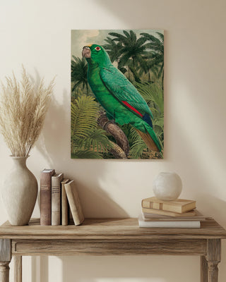 Jungle Parrot II Print