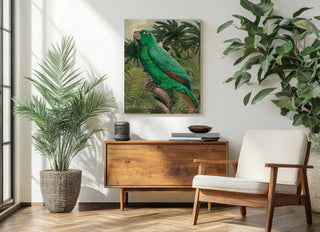 Jungle Parrot II Print