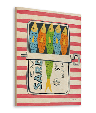 Sardine Tin I Red Print