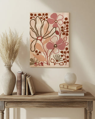 Linear Blooms II Print