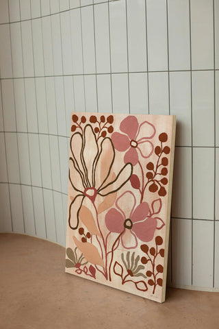 Linear Blooms II Print