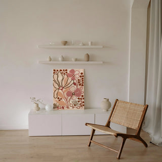 Linear Blooms II Print