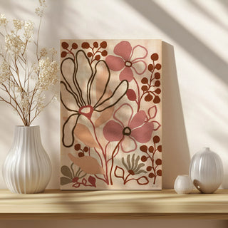 Linear Blooms II Print