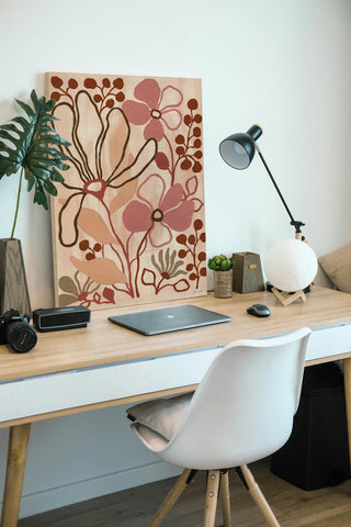Linear Blooms II Print