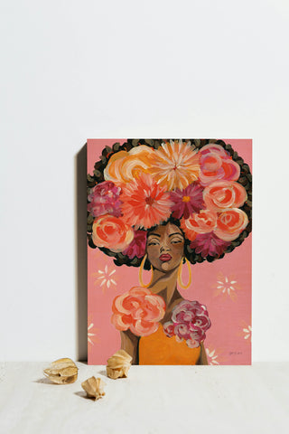 Beautiful Bouffant Print