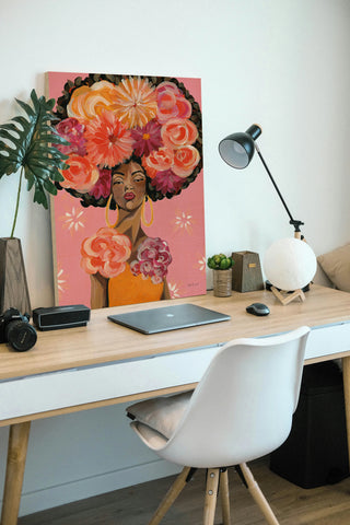 Beautiful Bouffant Print