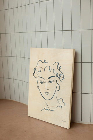 Whimsy Portrait II Print