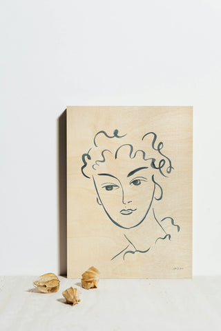 Whimsy Portrait II Print