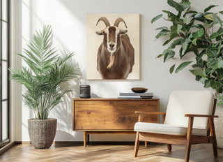 Susan the Goat Print