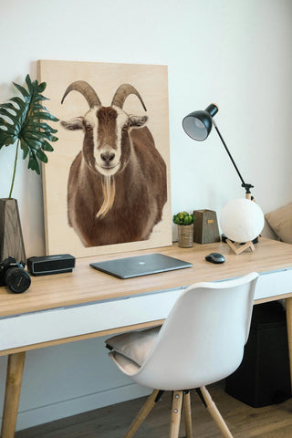 Susan the Goat Print