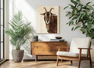 Billy the Goat Print