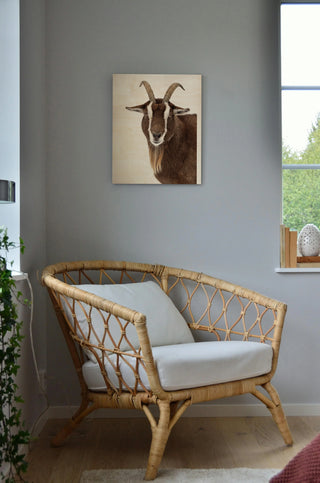 Billy the Goat Print