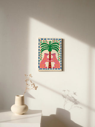 Whispering Palm Print