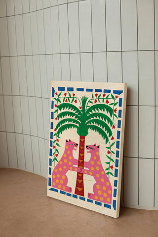 Whispering Palm Print