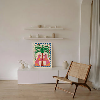 Whispering Palm Print