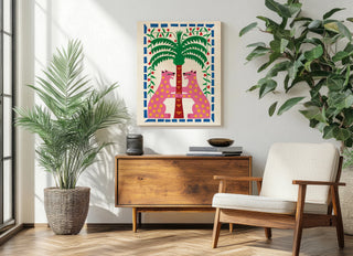 Whispering Palm Print