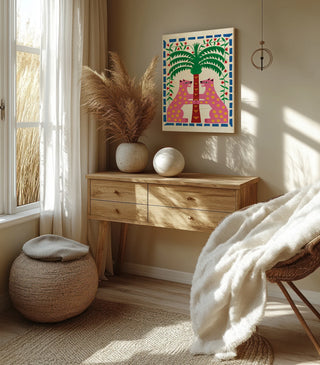 Whispering Palm Print