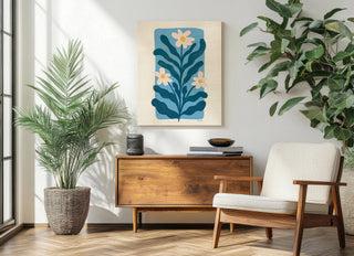 Scandi Flowers I Print
