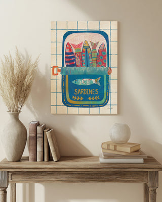 Silly Sardines I Print