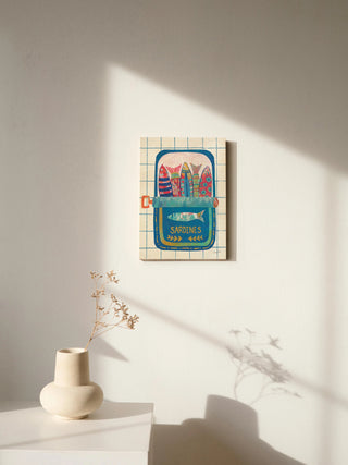 Silly Sardines I Print