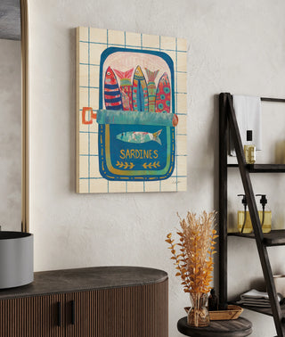 Silly Sardines I Print