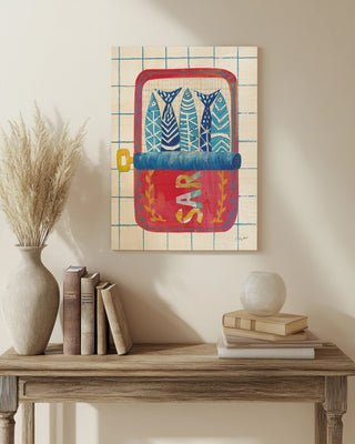 Silly Sardines II Print
