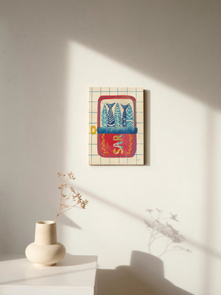 Silly Sardines II Print