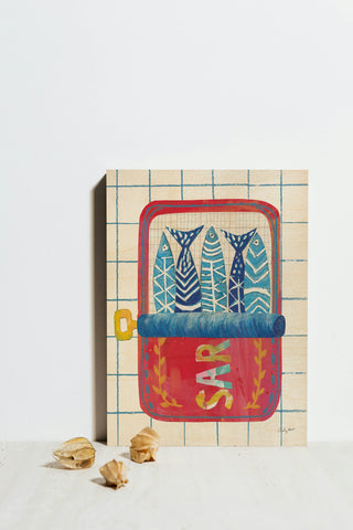 Silly Sardines II Print