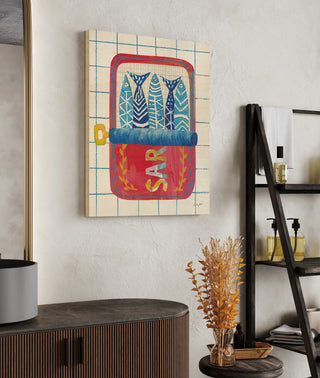Silly Sardines II Print