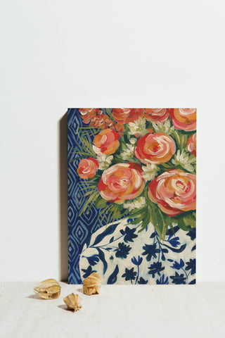 Mediterranean Blooms I Print