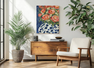 Mediterranean Blooms I Print