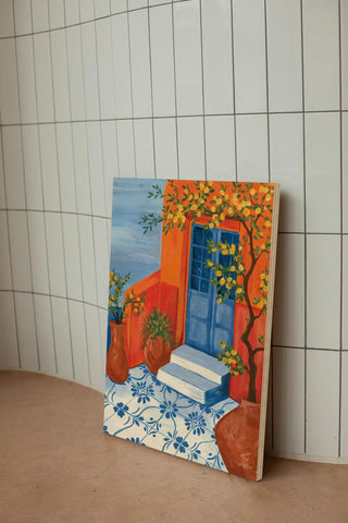 Santorini Escape I Print