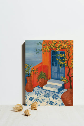 Santorini Escape I Print