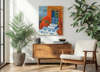 Santorini Escape I Print
