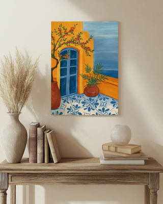 Santorini Escape II Print