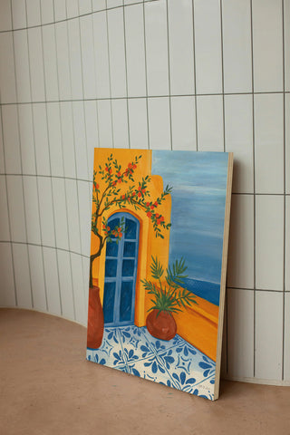 Santorini Escape II Print