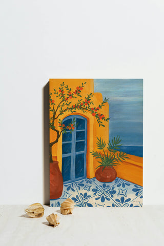 Santorini Escape II Print
