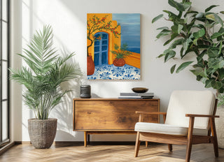 Santorini Escape II Print