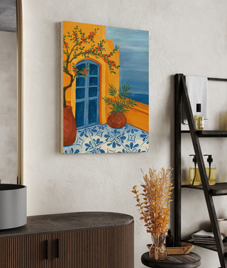 Santorini Escape II Print
