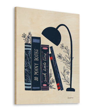 Bookish Blue I Print