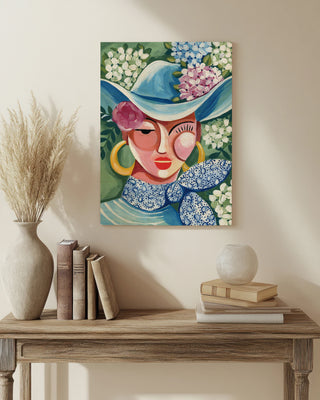 Southern Belle Cowgirl Print