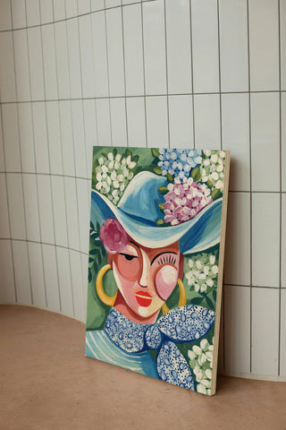 Southern Belle Cowgirl Print