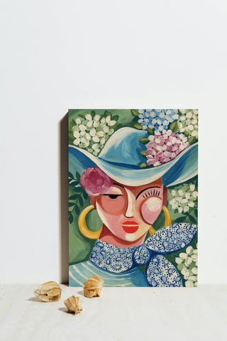 Southern Belle Cowgirl Print